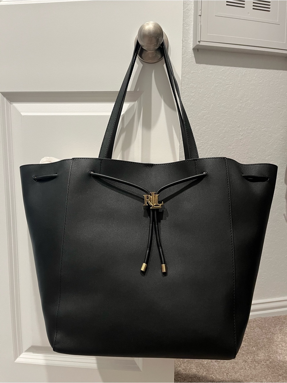 Lauren Ralph Lauren Large Drawstring Handbag - Picture 3 of 13